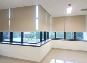 Jual Roller Blind Blackout Sharp Point Murah di Bandung